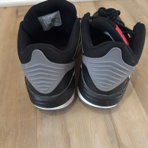 Air Jordan Black and Red Sneakers - Picture 4 of 6